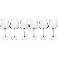 Conjunto de Taças para Vinho Branco Bohemia Ardea 450 ml em Cristal Ecológico – 6 Peças - 1