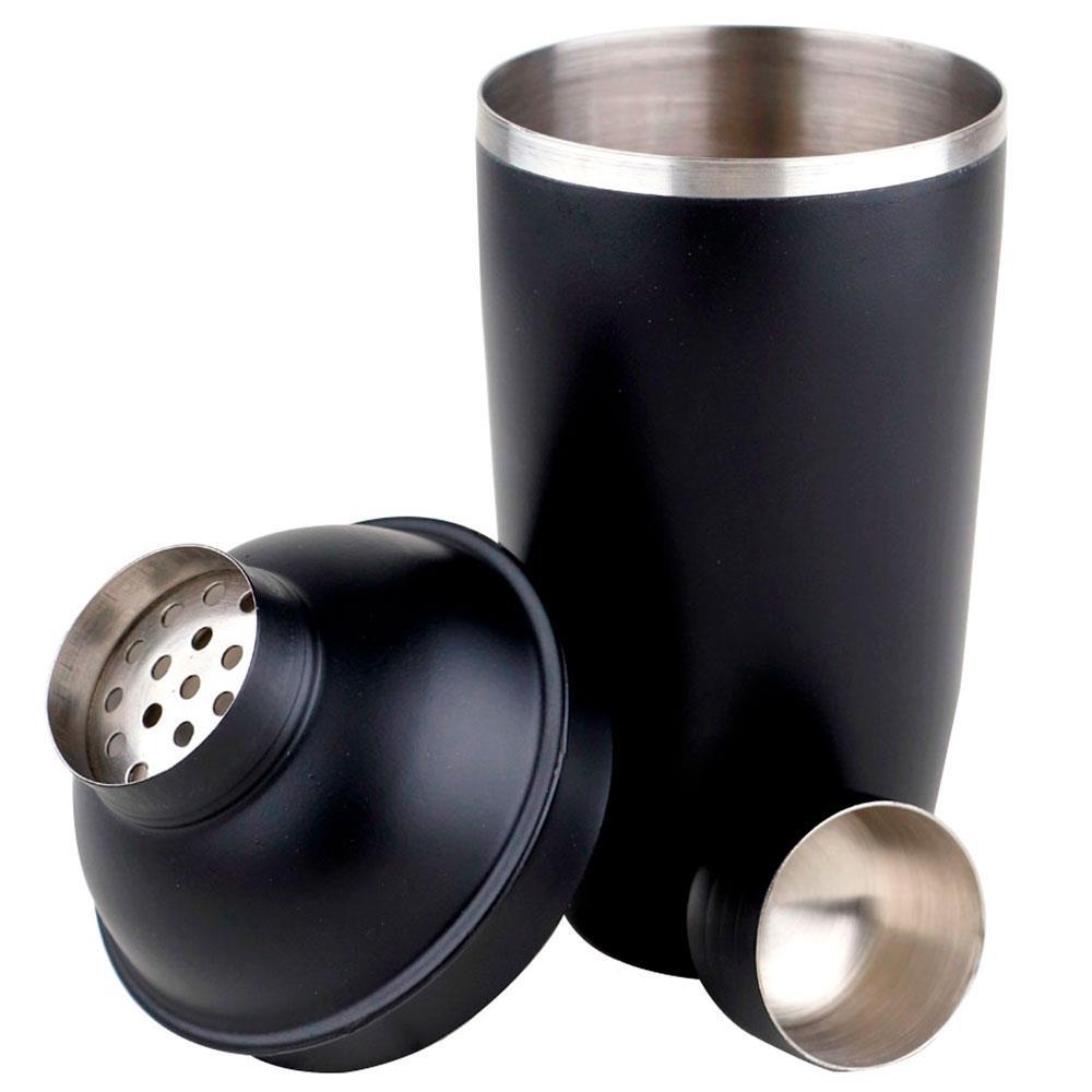 Coqueteleira Dynasty Open Bar Preta - 500 ml - 1