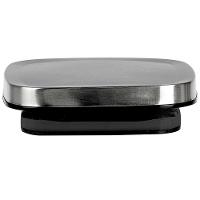 Porta Mantimentos Quadrado Dynasty em Vidro Borossilicato com Tampa de Metal Prata – 800 ml - 3