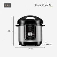 Panela Elétrica de Pressão Mondial PE-47 Pratic Cook 3L - Inox - 9
