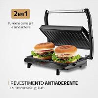 Sanduicheira Grill Mondial Master Press PG-01 - Inox - 5