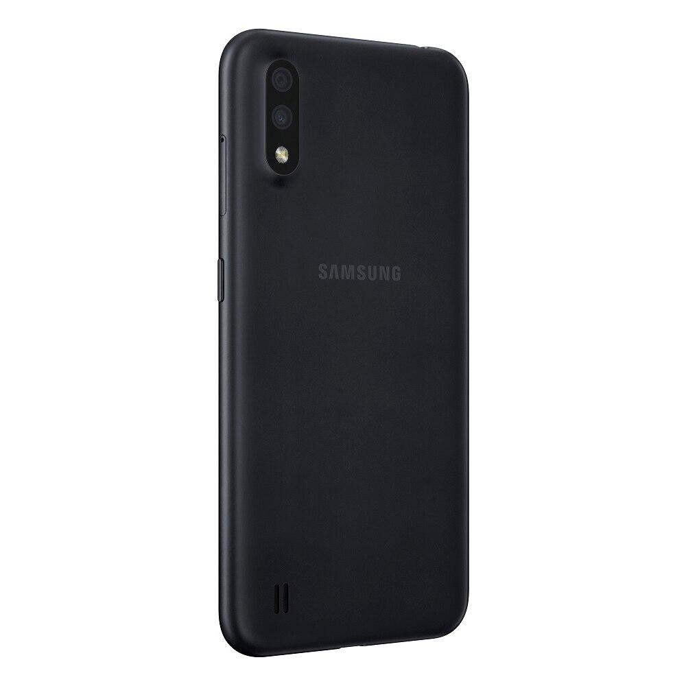 Smartphone Samsung Galaxy A01 Preto 32GB, Tela Infinita de 5.7", Câmera Traseira Dupla, Android 10.0, Dual Chip e Processador Octa-Core - 4