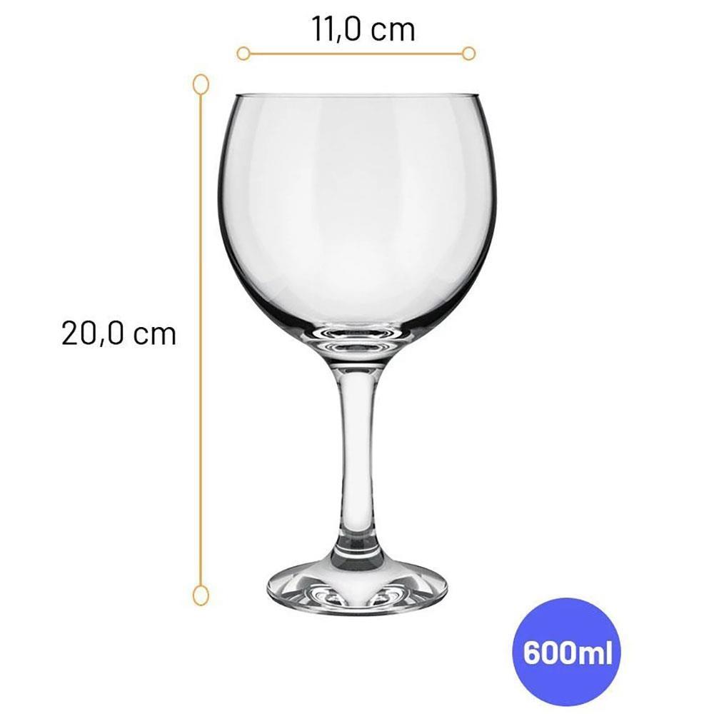 Conjunto de Taças para Gin Nadir 600 ml – 4 Peças - 4