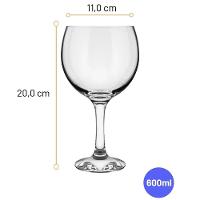 Conjunto de Taças para Gin Nadir 600 ml – 4 Peças