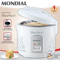 Panela Elétrica de Arroz Mondial Bianca Rice PE-10 10 Xícaras - Branca