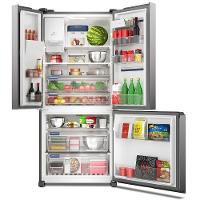 Geladeira Electrolux Multidoor Efficient IM8IS Frost Free com Tecnologia Inverter, AutoSense e Dispenser de Água e Gelo 540 L – Inox