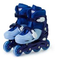 Patins Roller In Line Ajustável Zippy Toys PL19AP Azul Tam 30-33 - 5