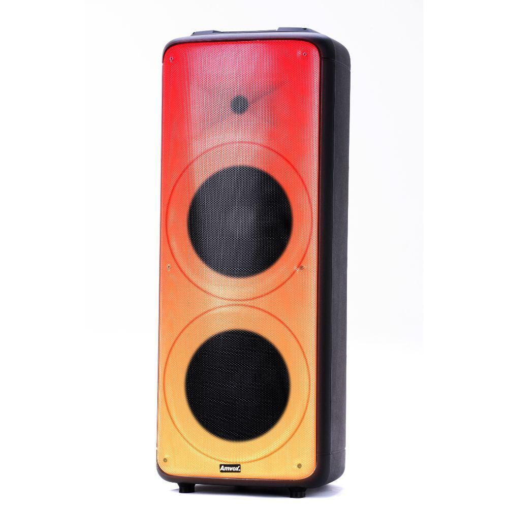 Caixa Som Amplificada ACA 2000 Party Vox Amvox 2000w Bivolt - 5