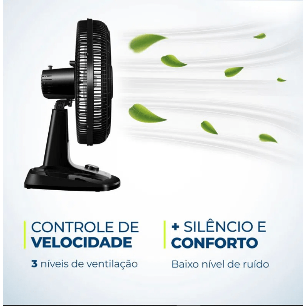 Ventilador de Mesa Mondial Turbo 8 Pás VTX-40-8P 127V/60Hz - 3