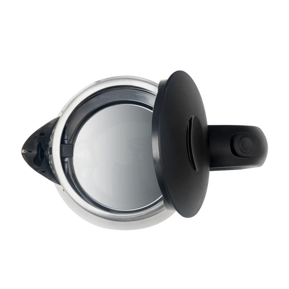 Chaleira Elétrica Wap 1200W WCE1 Portátil Aço Inox 1,7L Preto/Cinza 127V - 5