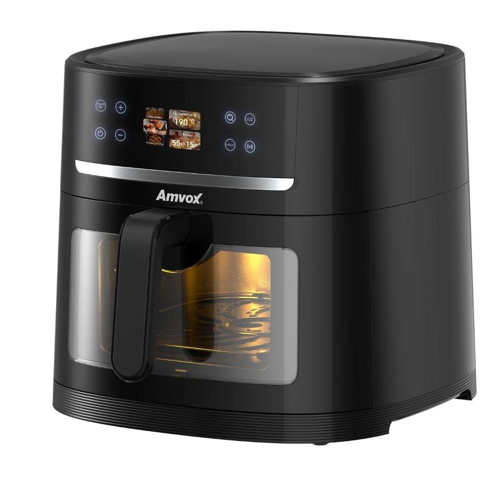 Air Fryer 8L 1700W Amvox ARF 1480 I.A Digital Antiader Timer Black 220V - 2