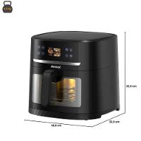 Air Fryer 8L 1700W Amvox ARF 1480 I.A Digital Antiader Timer Black 220V - 3
