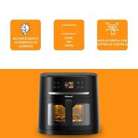 Air Fryer 8L 1700W Amvox ARF 1480 I.A Digital Antiader Timer Black 220V - 6