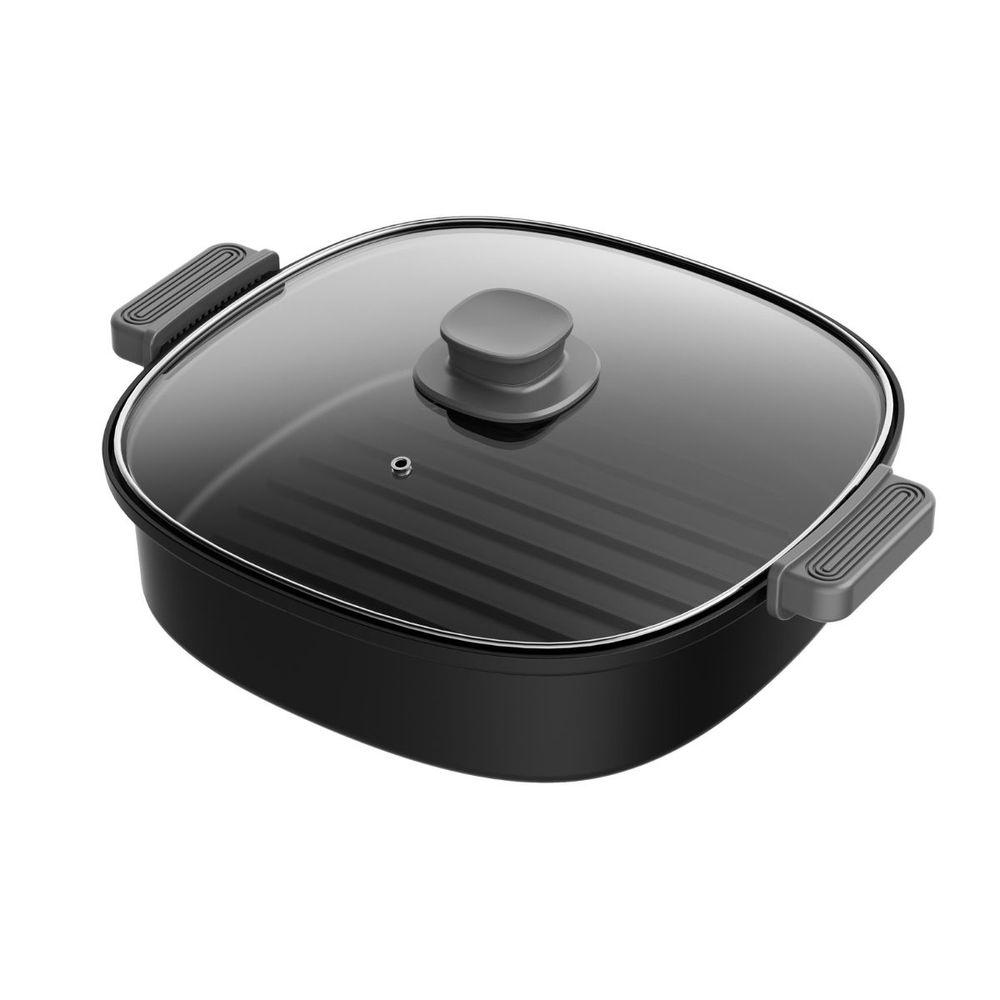 Air Fryer 5L Amvox ARF 1150  1500W 2 em 1 Preto/Prata 220v - 3