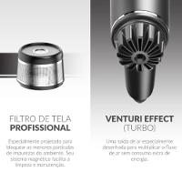 Secador de Cabelo Professional GA.MA Italy 1500W 2 Vel IQ LITE Black 110V - 7