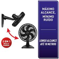 Ventilador 2 Em 1 Arno 40cm X-treme 6p Ve60 140w 110v - 5