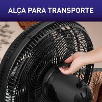 Ventilador 2 Em 1 Arno 40cm X-treme 6p Ve60 140w 110v - 7