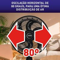 Ventilador 2 Em 1 Arno 40cm X-treme 6p Ve60 140w 110v - 9