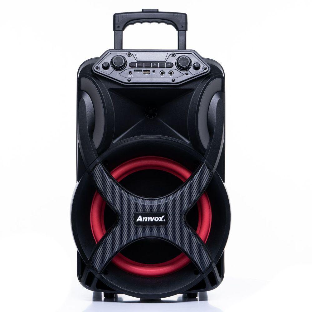 Caixa Amplif 680W Amvox ACA 680 Fantasy Woofer 12 Led BT USB Micro SD FM TWS Biv - 2