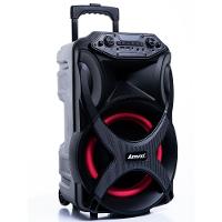 Caixa Amplif 680W Amvox ACA 680 Fantasy Woofer 12 Led BT USB Micro SD FM TWS Biv