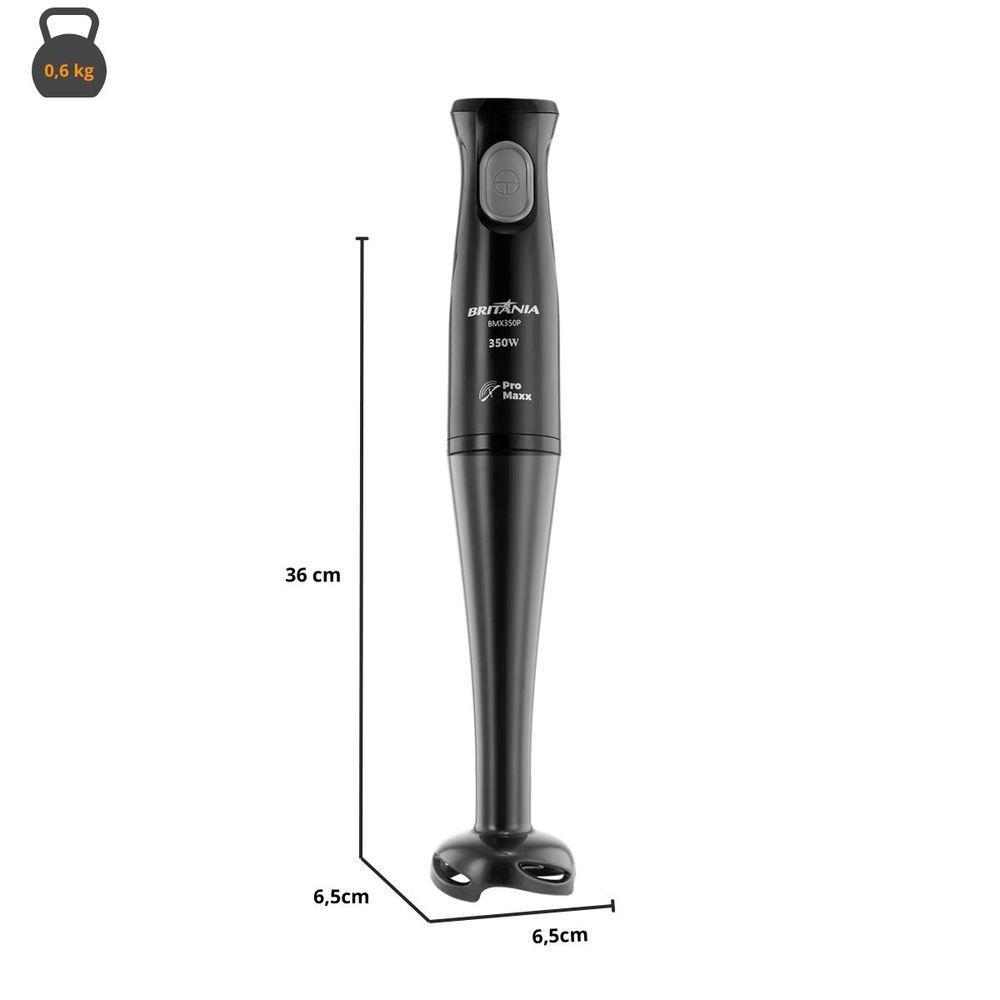 Mixer Britânia BMX350P 350W Lâminas PRO MAXX 110V - 3