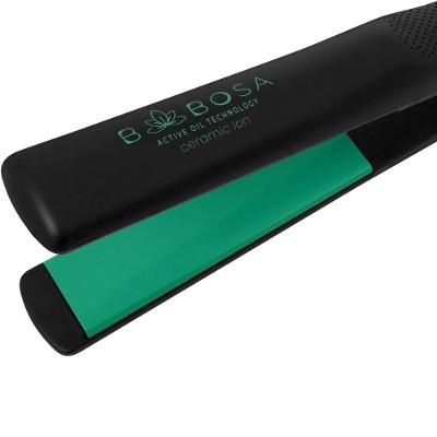 Prancha de Cabelo GA.MA Italy Babosa Ceramic Íon 220°C Preto Bivolt