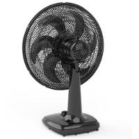 Ventilador de Mesa Amvox 50CM AMV 4126 TURBO 6 Pás 3 Vel 130W Black 220V