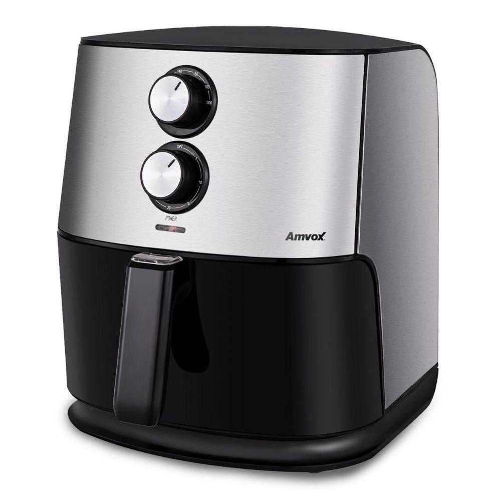 Air Fryer 7L 1500W Amvox ARF 1565 Tamanho Familia Inox 220V - 1