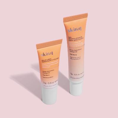 Quem disse, Berenice? Kit Skin.q: Gel para Área dos Olhos 15g + Balm Labial 7,5g