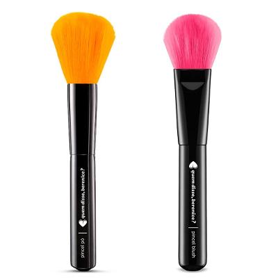 Quem disse, Berenice? Kit : Pincel para Blush + Pincel Para Pó