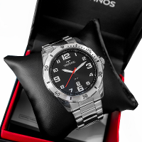 Relógio Masculino Technos Prata Analógico Com Calendário 2115MYK/1P - 8