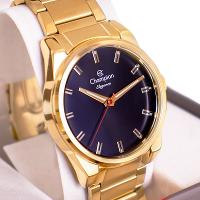 Relógio de Pulso Masculino Dourado Champion Analógico CN27590U - 8