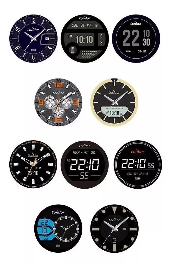 Relógio de Pulso Condor Masculino Digital Prata Calendário COKW05CAA/8C - 6