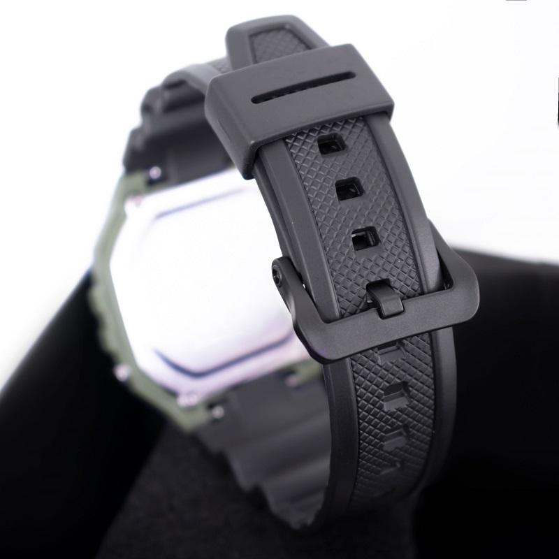 Relógio de Pulso Masculino Casio Digital Verde Standard W-218H-3AVDF - 5