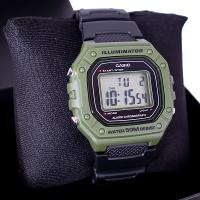 Relógio de Pulso Masculino Casio Digital Verde Standard W-218H-3AVDF - 7