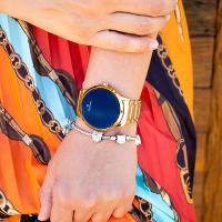 Relógio de Pulso Champion Feminino Digital Dourado CH40142H Colar e Brincos - 2