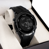Relógio Champion Masculino Digital Silicone Esportivo Preto CH40259D - 8