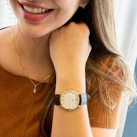 Relógio Feminino Champion Analógico Couro Marron Kit Colar e Brincos CN20186B - 5