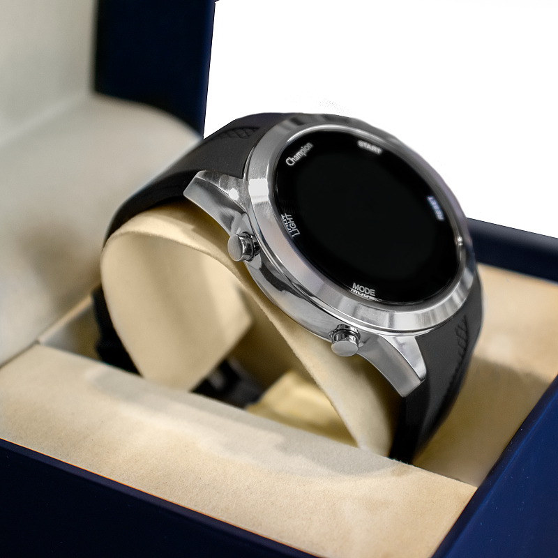 Relógio de Pulso Masculino Champion Digital Prata Silicone CH40259T - 3