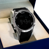 Relógio de Pulso Masculino Champion Digital Prata Silicone CH40259T - 6