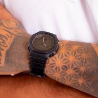 Relógio de Pulso Masculino Casio G-Shock Anadigi GA-2100-1A1DR - 5