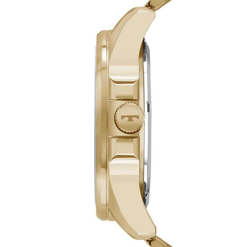 Relógio Masculino Technos Analógico Dourado Militar 2115NAT/1A Calendário - 8