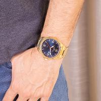 Relógio Masculino Technos Analógico Dourado Militar 2115NAT/1A Calendário - 2