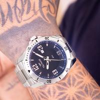 Relógio Masculino Technos Analógico Prata Militar À Prova d'Água 2115MYN/1A Calendário - 3