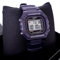 Relógio de Pulso Masculino Casio Digital Azul Standard W-218H-2AVDF - 6