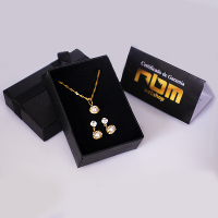 Kit Conjunto Semijoia Com Pérola Banhado a Ouro 18K - 4