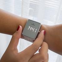 Relógio Feminino Champion Digital Espelhado Prata  CH40080S Colar e Brincos - 6