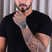 Relógio Masculino Champion Analógico Prata Calendário CA31515G - 5