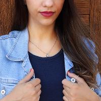 Kit Conjunto Semijoias Colar e Brincos Ponto de Luz com Zirconia - 5