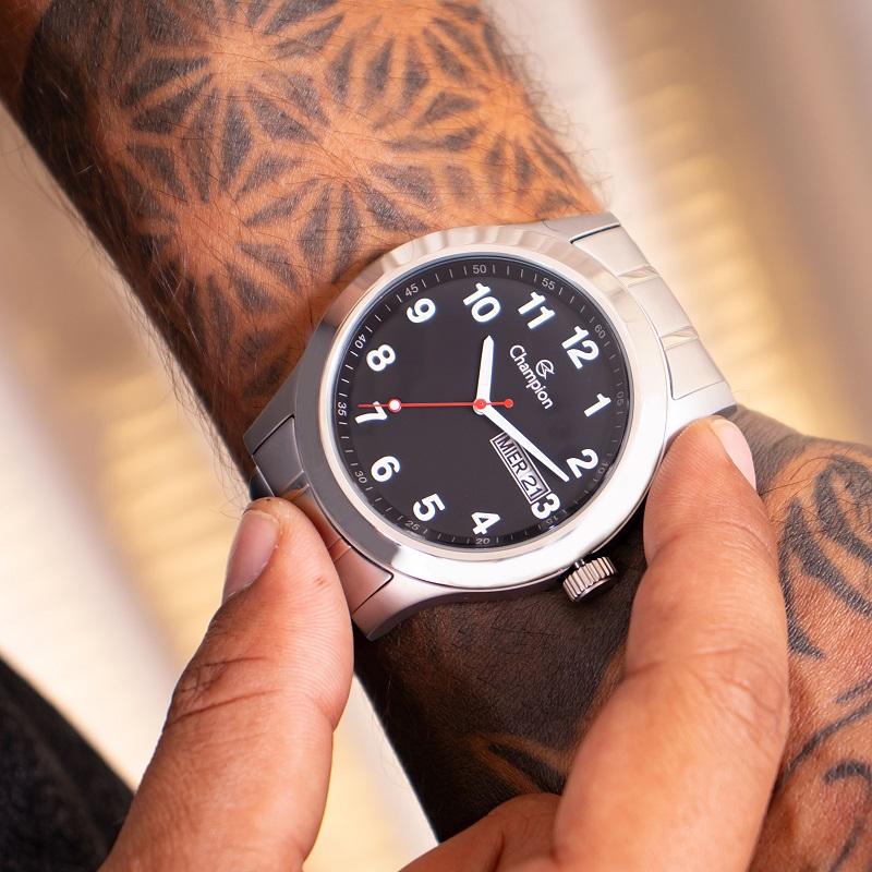 Relógio Masculino Champion Analógico Prata CA30936D - 3